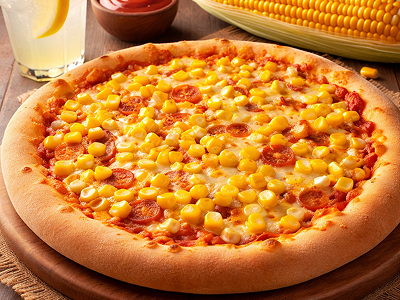 Golden Corn Pizza